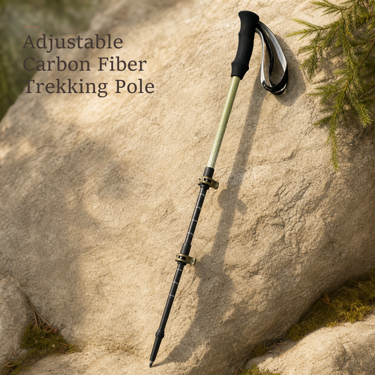 TrailGlide™ Telescoping Carbon Trekking Pole