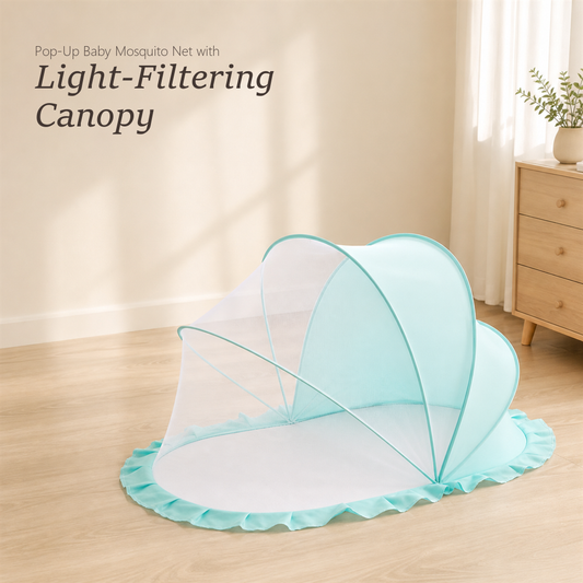 SleepVeil™ Foldable Mesh Bed Canopy for Home