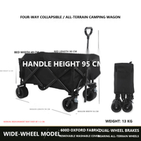 Black / All-Terrain Wide Wheel