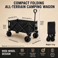 Black / All-Terrain Wide Wheel