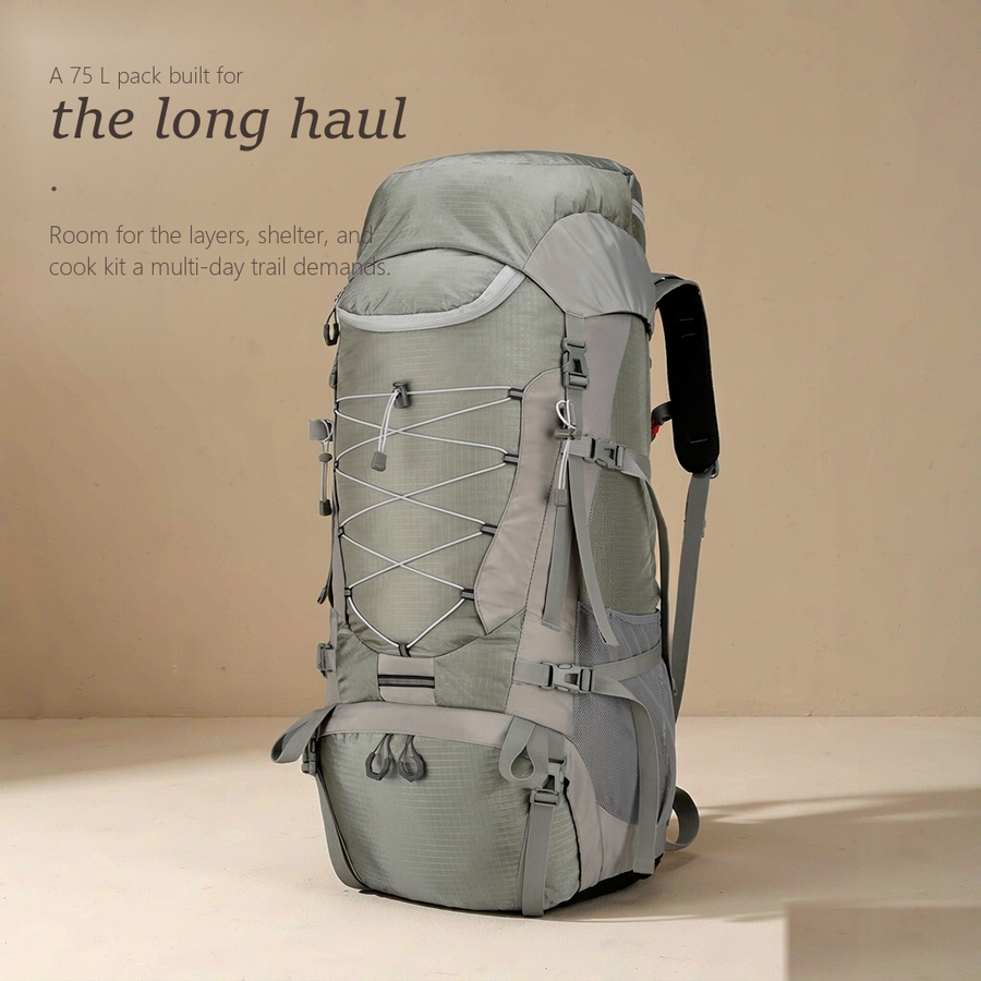 TrailFrame™ 75L wandelrugzak met frame
