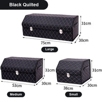 Black Quilted